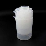 Plastic Beaker Set - 5 Sizes, 2pcs Each