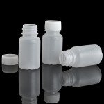 100 Pcs 20ml Plastic Lab Chemical Containers