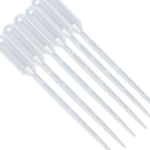 240 Pcs Plastic Graduated Pipettes Dropper Set