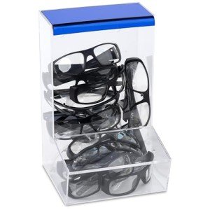 IneVibe Safety Glasses Dispenser with Lids