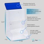 IneVibe Safety Glasses Dispenser with Lids