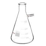 StonyLab 1000ml Borosilicate Glass Filtering Flask