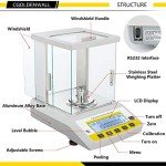 CGOLDENWALL 0.1mg Analytical Balance Scale