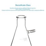 StonyLab 1000ml Borosilicate Glass Filtering Flask