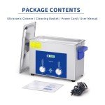 DK SONIC Ultrasonic Cleaner with Timer and Heater