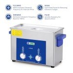 DK SONIC Ultrasonic Cleaner with Timer and Heater