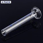 4-Pack 50ml Heavy Wall Graduated Measuring Cylinders