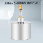 200ml Explosion-Proof Stainless Steel Alcohol Lamp