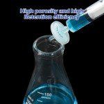 BKSIGA PTFE Syringe Filters 100 Pcs, 0.22μm