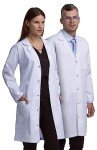 Professional Snap Closure Lab Coat for Adults