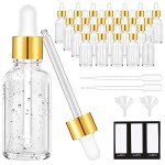 Clear Glass Dropper Bottles 1oz - 24 Pack