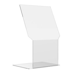 Acrylic Biohazard Shield with Bend Splash Guard Barrier