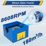 KINGSOM Compact Solder Fume Extractor with 2-in-1 Filter