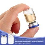 Patikil 100 Pack 5ml Borosilicate Glass Sample Vials