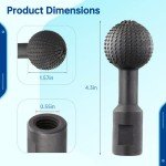 Varku Sphere Rotary Burr for Angle Grinders