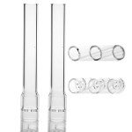 110mm Straight Glass Drying Tube - 2 Pack