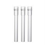 110mm Straight Glass Drying Tube - 2 Pack