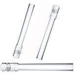 110mm Straight Glass Drying Tube - 2 Pack