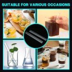 7-Piece Borosilicate Glass Tube Set with Brush
