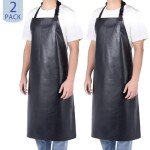 2 Pack Waterproof Heavy Duty Butcher Aprons