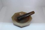 Agate Mortar and Pestle Set - 50mm Grey