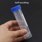 50ml Centrifuge Tubes with Graduated Marks - 10 Pack