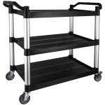 3-Tier Utility Cart with Noise-Reducing Wheels