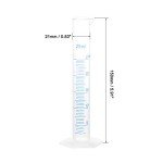 25ml Plastic Graduated Cylinder - 12 Pack