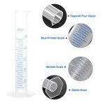 25ml Plastic Graduated Cylinder - 12 Pack