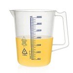 ULAB 3000ml Plastic Beakers with Handle, Graduated