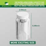 16 Oz Plastic Sample Bottles - 8 Pack