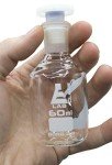60mL Glass Reagent Bottle with Polypropylene Stopper