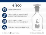 60mL Glass Reagent Bottle with Polypropylene Stopper