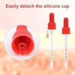 Colorful Glass Eye Dropper Pipettes Set (6 pcs)