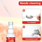 Colorful Glass Eye Dropper Pipettes Set (6 pcs)