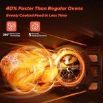 Secura 23QT Air Fryer Toaster Oven Combo