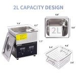 LACHOI 2L Digital Jewelry Cleaner with Heater