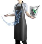 Heavy Duty Waterproof Bib Apron for Men & Women
