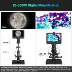Andonstar AD266S HDMI Digital Microscope with 5 Lenses