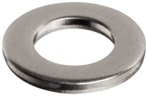 M4 18-8 Stainless Steel Flat Washers (Pack of 100)