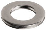 M4 18-8 Stainless Steel Flat Washers (Pack of 100)