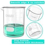 ONiLAB Glass Measuring Beaker Set - 3 Sizes
