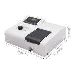 6nm Spectrophotometer with LCD Display, 350-1020nm