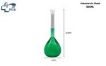 500 ml Borosilicate Glass Volumetric Flask