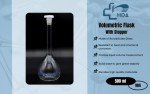 500 ml Borosilicate Glass Volumetric Flask