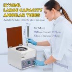 CGOLDENWALL 80-2 Electric Lab Centrifuge, 12x20mL