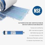 Geekpure 100 GPD Reverse Osmosis Membrane Cartridge Pack