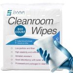 EVVIVA SCIENCES 300 Low-Lint Cleanroom Wipes 9"x9