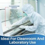 EVVIVA SCIENCES 300 Low-Lint Cleanroom Wipes 9"x9