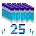 CryoKING 1.5ml Plastic Vials with Purple Caps